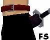 Red Belt w/ Longsword