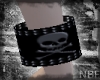 Skull rivets cuff (R)