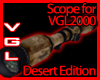 VGL2000 Scope desert