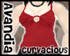 Av~Red Silk Cami (LG)