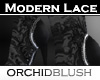 [O] Black Lace Boots