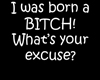 Born a BITCH tee