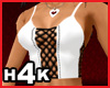 H4K Fishnet Tank Wht