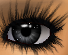 dark brown eyelashes
