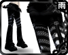 PVC Buckle Pants / White