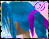 Blue A. with Purple bow