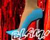 [Blam]Blue Stripes Shoes