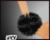 aYY- Fur Bangle BLACK R
