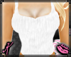 (K) Short White Tank Top