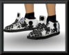white n black skull kiks