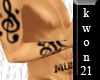 [K21] Music Fiend Tatts