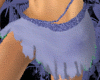 *Li Purple Ripped Skirt*