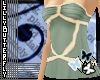 [L] Creme/Olive Tube Top