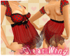 Polka Red Black BabyDoll