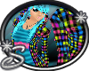 *S Dark Rainbow Hoody