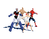 Dancing Super Heros..
