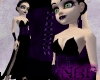 Purple Corset Gown