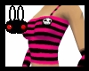 Pink/Black w. Skull