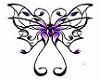 purple butterfly