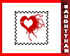 (N) Heart-9 Stamp