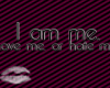[HS] I am me.