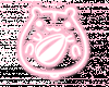 Pink/white Hamster