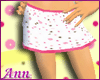 ANN BnaSplt Skirt WHITE