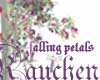 fairy falling petal tree