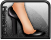 |M� Black Heel Shoes.
