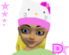 Hello Kitty hat pink