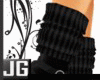 [JG]Black Boots w/Sox