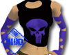 Purple skull top