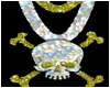 male skull and bonez