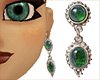 Emerald Drop Earrings