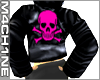 !M! PinkSkull MotoJacket