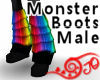 Product Image for Rainbow Fuzzy Boots