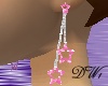 Pink Star Dangles