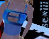 :T: sexi blu satin magik