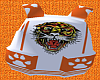 *CA* Orange Tiger Bag