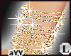 aYY- Dia Gold Bangle (L)