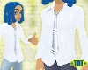 Shirt and Tie/Light Blue