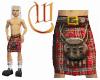 Scottish Kilt Red Tartan