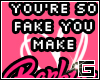 Fake Barbie (L) Sticker