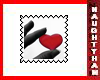 (N) Heart-4 Stamp
