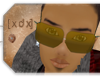[XDX] Urban Gold Glasses