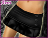 ANN Satin Pleated BLK