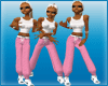 ~pw d&g pink sweats