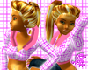 BubbleGum Plaid Hoody