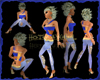 ~hpg~ Blue DG Outfit