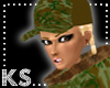 {K} Brown Camo Cap